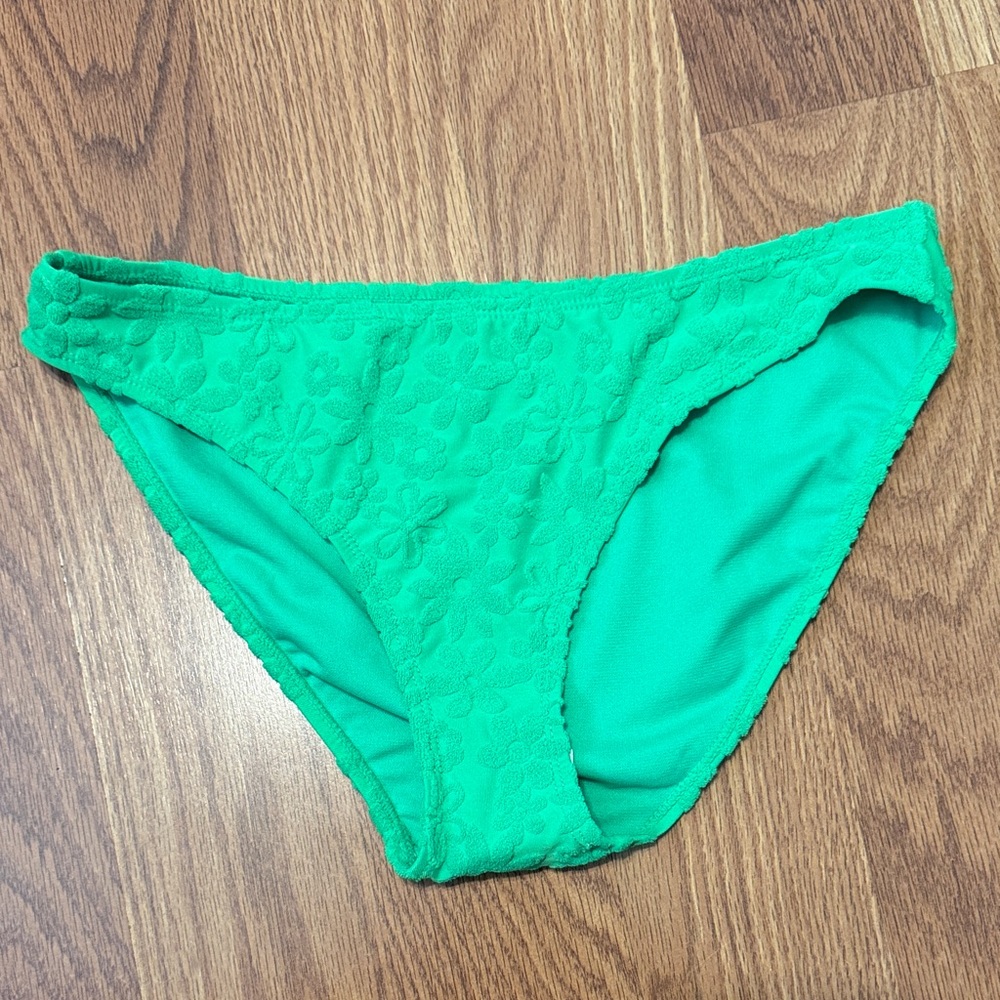 No Boundaries Vibrant Green Bikini Bottom